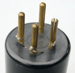 1925/6 base showing pins