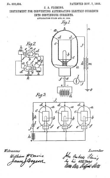 Patent drawing of first valve