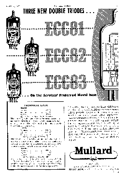 Mullard ECC83 advert